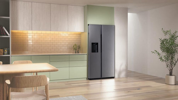 Samsung Series 7 SpaceMax RS70F66KCTEU 634L Smart American Fridge Freezer, Silver