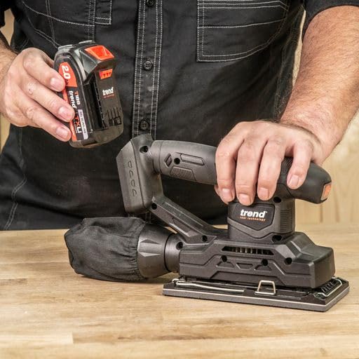 Trend 18V Cordless Brushless Impact Driver with High Performance Motor & Two Speed Settings, Bare Tool (Battery & Charger Sold Separately), T18S/IDB