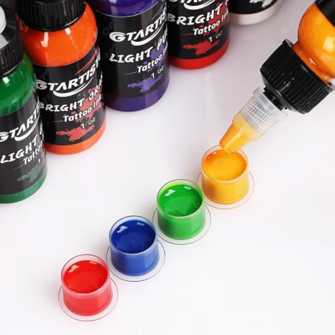 Ink Professional 1oz(14 Colors 30ml) Vegan-Friendly Pigment Ink Supplies