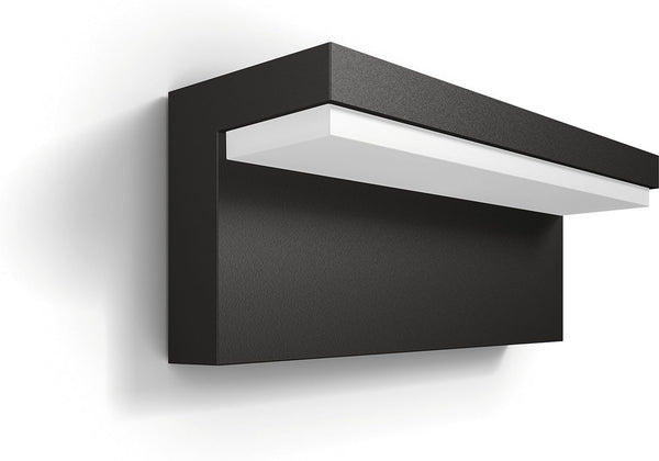 Philips MyGarden Wall Light 1648393P3  Outdoor Lighting (Wall Light, Anthracite, Aluminium, Synthetic, IP44, Garden, Patio, I)