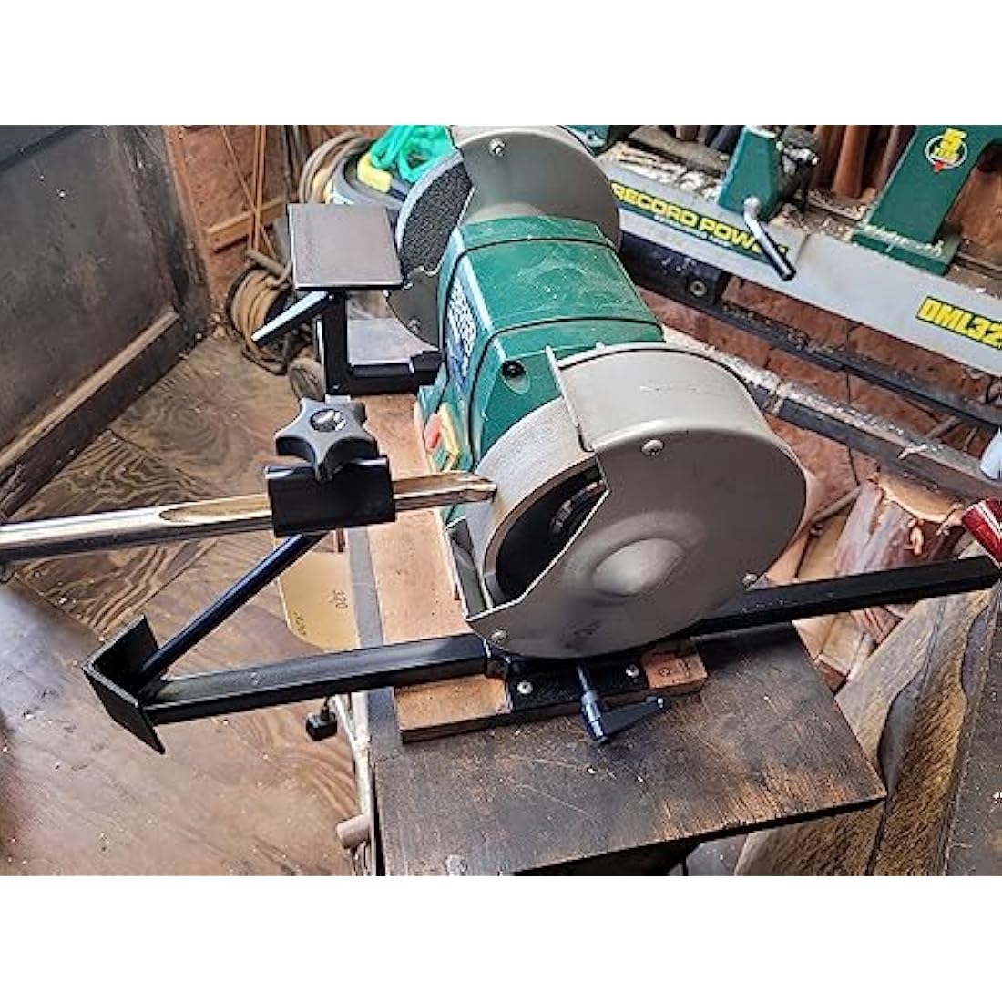 Gouge Chisel Sharpening Jig for Wood Lathe Woodturning chisels for Bench Grinder