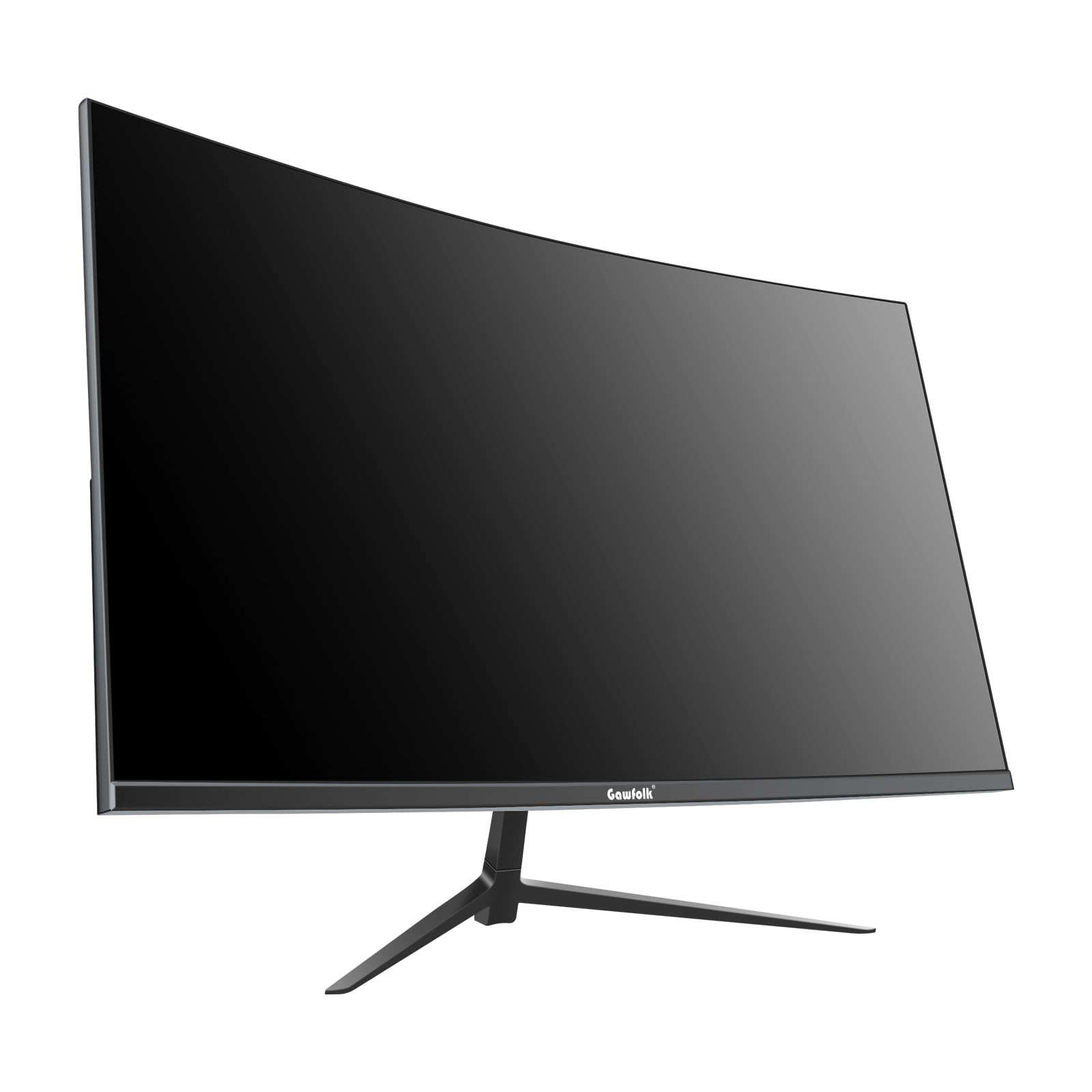 Curved Monitor 27 Inch 100Hz, PC Gaming Monitor with Speakers, AMD FreeSync Full HD 1080p Ultra-Thin Zero Frame Display for Home Office Business