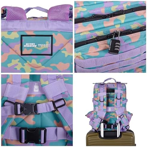 ELITRAINX 25L Tactical Military Waterproof Backpack for Sports, Cabin Airplane, Gym, Outdoors, CrossTraining by Elitex Training