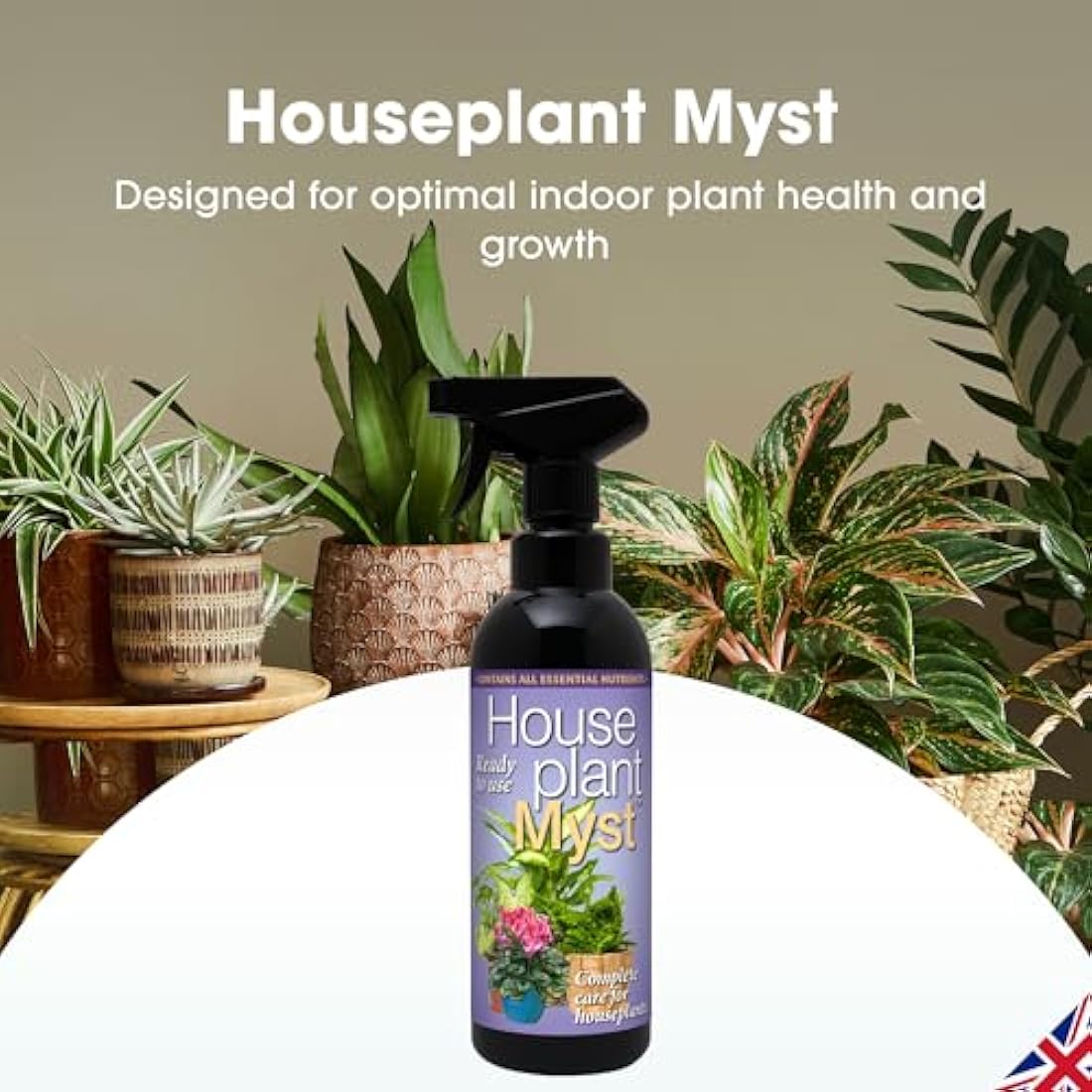 GrowthTechnology GTHM750 Houseplant Myst 750ml, Brown