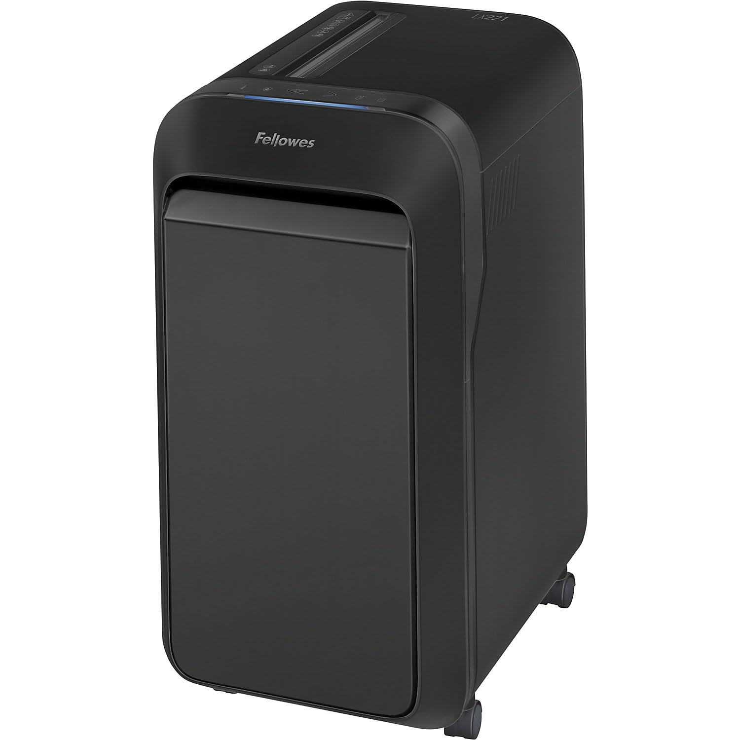 Fellowes 18 Sheet Paper Shredder for Office Use - 100% Jam Proof Cross Cut Shredder - 99Ci Shreds for 30 Minutes - Powershred Office Shredder with Large 34 Litre Pull-Out Bin - DIN Level P4 - Black