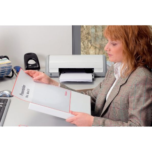 Esselte 4 Ring Binder, PP, Holds up to 190 Sheets, 42 mm Spine, 49733 - A4, Black