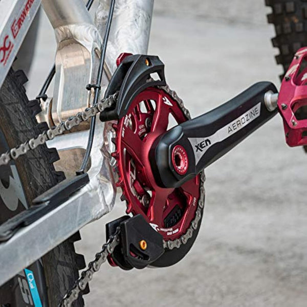 Funn Zippa DH Chain Guide, ISCG05 Interface, BSA Adapter Included, 32T-38T, Mountain Bike Chain Protector