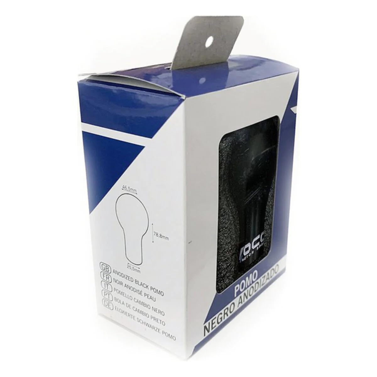 OCC MOTORSPORT BLACK GEAR LEVER KNOB ANODISED