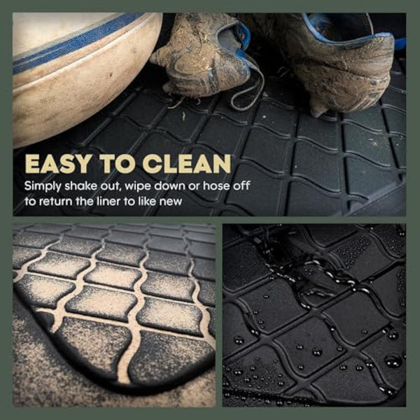 NOMAD Boot Liner Compatible with Hyundai Ioniq 5 2021+ Premium Tailored Fit Car Floor Mat Protector Guard Tray Black Custom Fitted Accessory - Dog Friendly & Waterproof with Raised Edges