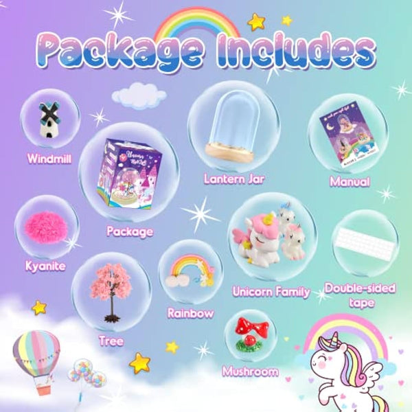 Dislocati Unicorn Gifts for Age 3-9 Year Old Girls Craft Kits for Kids Age 3-8, 3-7 Year Old Girl Best Handmade Unicorn Toys & Games