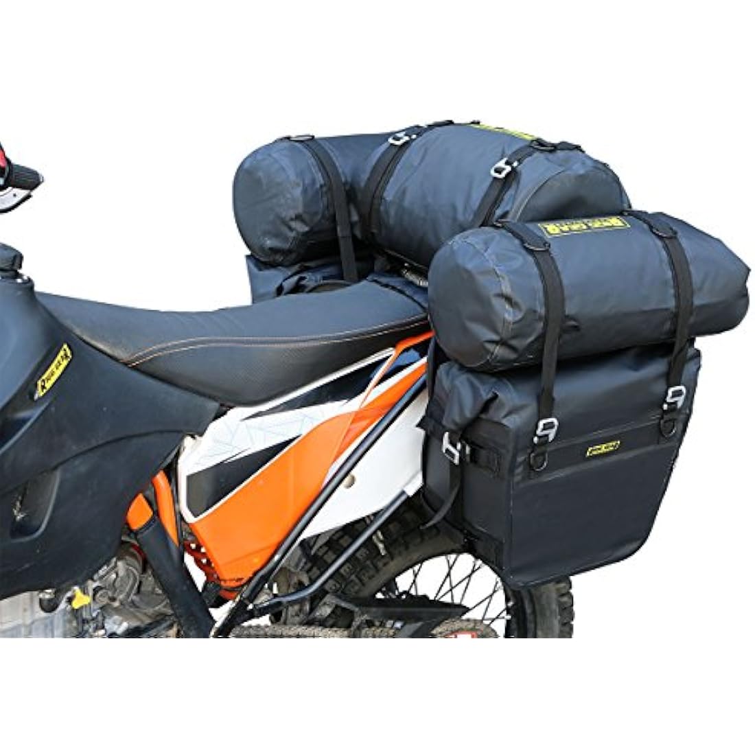 Nelson-Rigg SE-1030-BLK Ridge Roll Dry Bag 30L 100% Waterproof with Backpack Straps, 30 L, Black