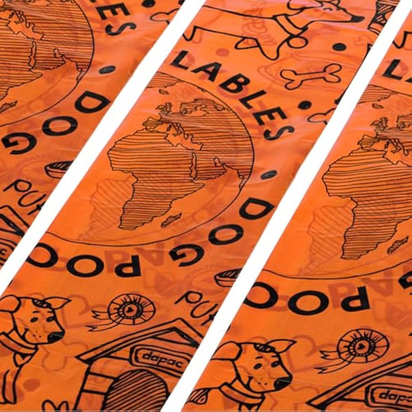 Dog Poo Bags + Poo Bag Holder | Poo bags Eco with poo bags dispenser. Poo bags dog eco strong and durable. Perfect for small and large dogs. Poop Bags dog + Bags holder. Poo Bags with handles