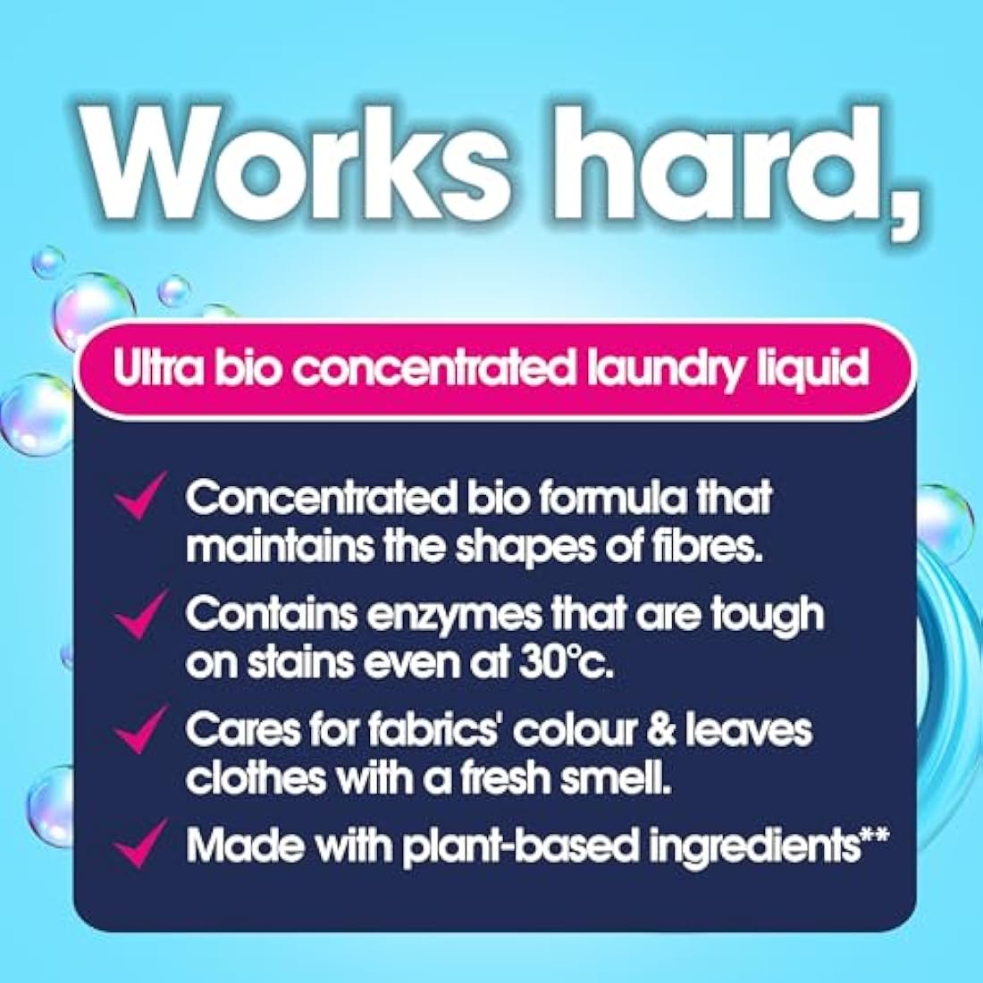 EcoZone Ultra Concentrated Laundry Liquid, Non Bio Detergent, Washing Machine Clothing Stain Removal & Cleaning Solution, Natural Vegan & Non Toxic, Eco Friendly, Gentle on Skin, 166 washes (5L)