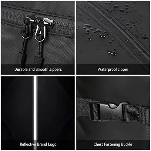 HYC00 Motorcycle Backpacks for Men Women Waterproof Motorbike Helmet Bag,Motorcycle Accessories,Motorcycle Helmet Backpack,Laptop Rucksack Travel Backpacks School Bags Hiking Treeking Rucksack Daypack