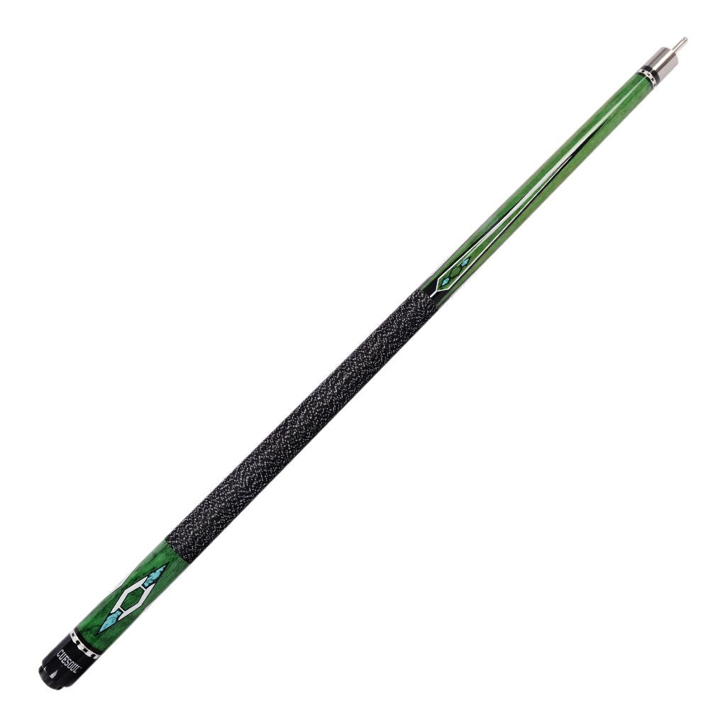 CUESOUL 58 Inch Hardwood Canadian Pool Cue 19-21oz Billiard Cue Stick with Irish Wrap (CSPC016)