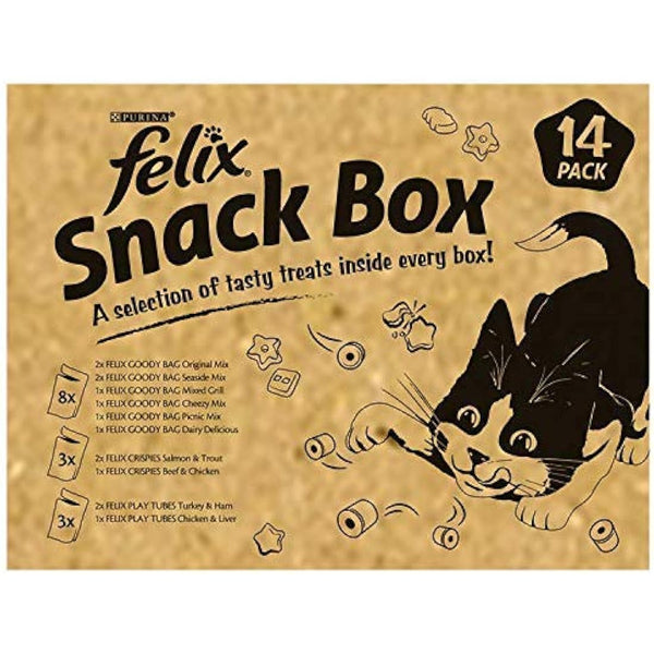 Felix Snack Box Cat Treat 765g (Pack of 14)