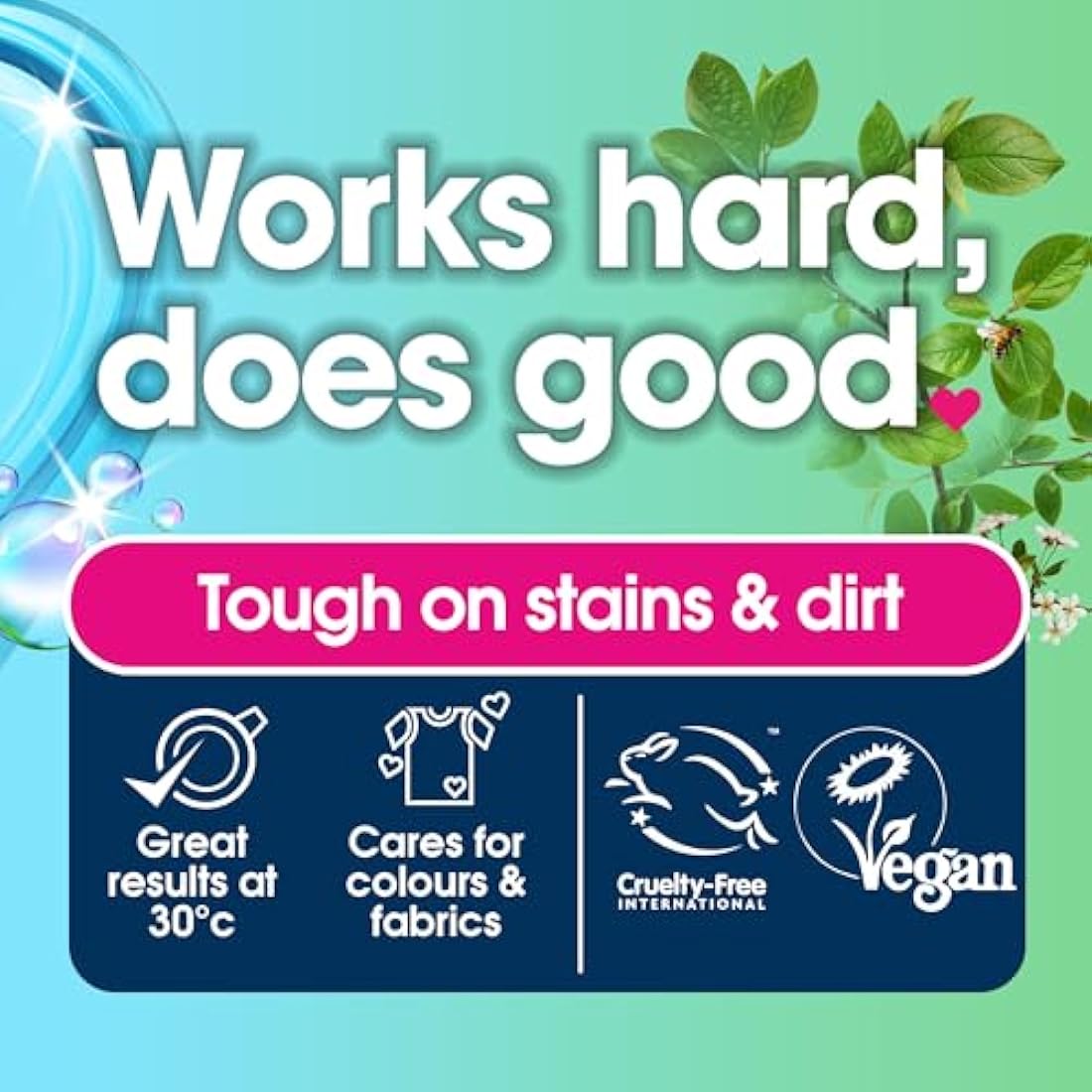 EcoZone Ultra Concentrated Laundry Liquid, Non Bio Detergent, Washing Machine Clothing Stain Removal & Cleaning Solution, Natural Vegan & Non Toxic, Eco Friendly, Gentle on Skin, 166 washes (5L)