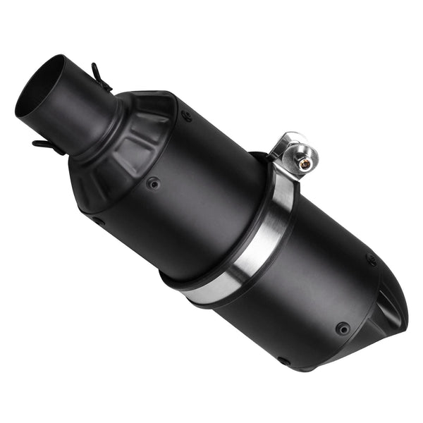 38mm 51mm Universal Motorcycle Golden Muffler Exhaust Stainless Steel Slip on Exhaust Pipe 1.5" 2" for Dirt Bike Street Bike Scooter ATV