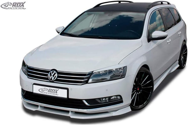 RDX Racedesign Front spoiler Vario-X compatible with Volkswagen Passat 3C (B7) 2011-2014 (PU)