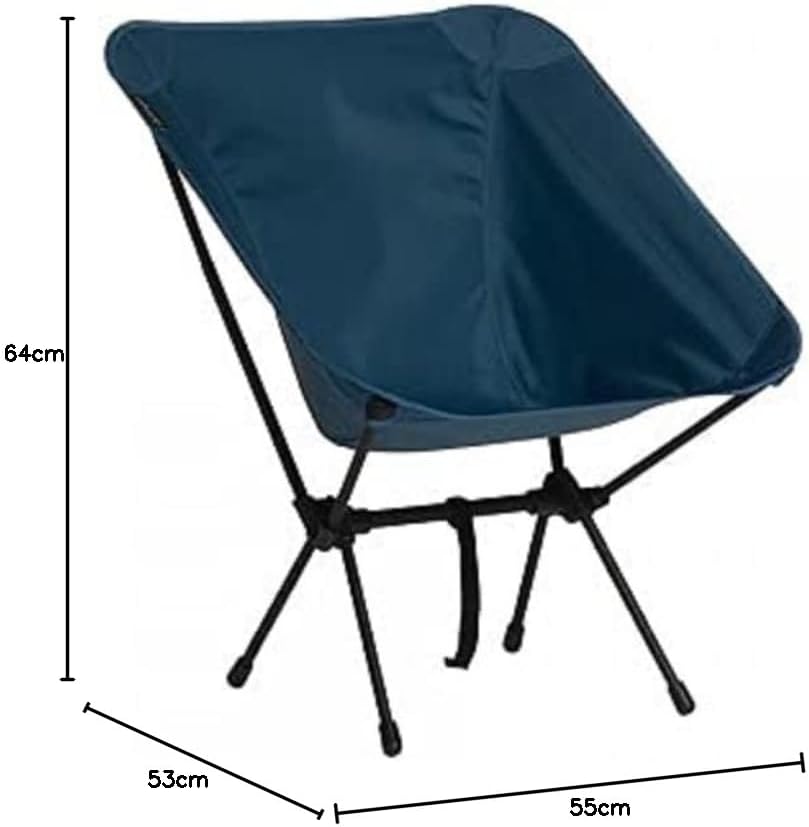Vango Micro Steel Chair Standard Folding, Standard, Mykonos Blue