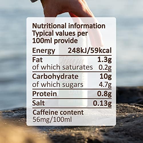 Jimmy's Iced Coffee Oat SlimCan 12x250ml Multipack - Dairy Free Vegan Iced Latte Coffee Case