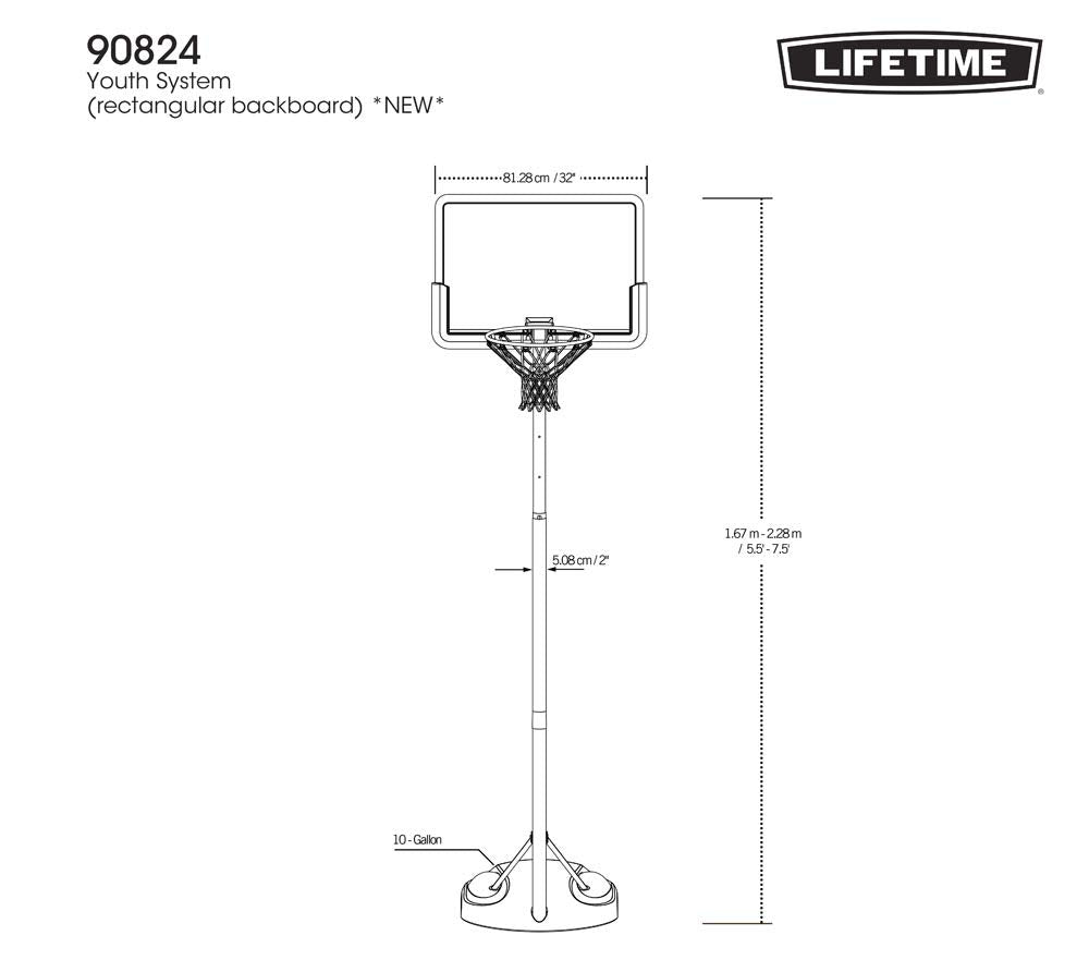 Lifetime Youth Basketball System