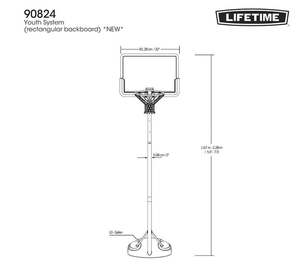 Lifetime Youth Basketball System
