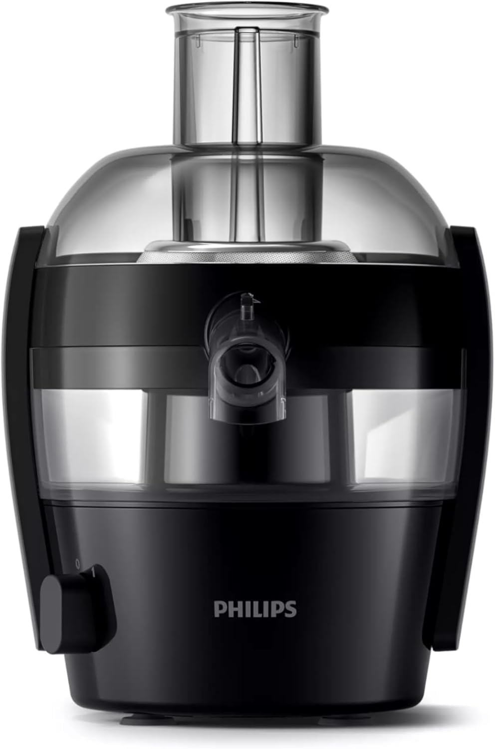 Philips Viva Collection Masticating Juicer, 150W, 1L, XL Tube, Quick Clean Technology, HomeID App, Dishwasher-safe Parts, Drip Stop, Easy Assembly, Compact Storage, Black (HR1889/71)