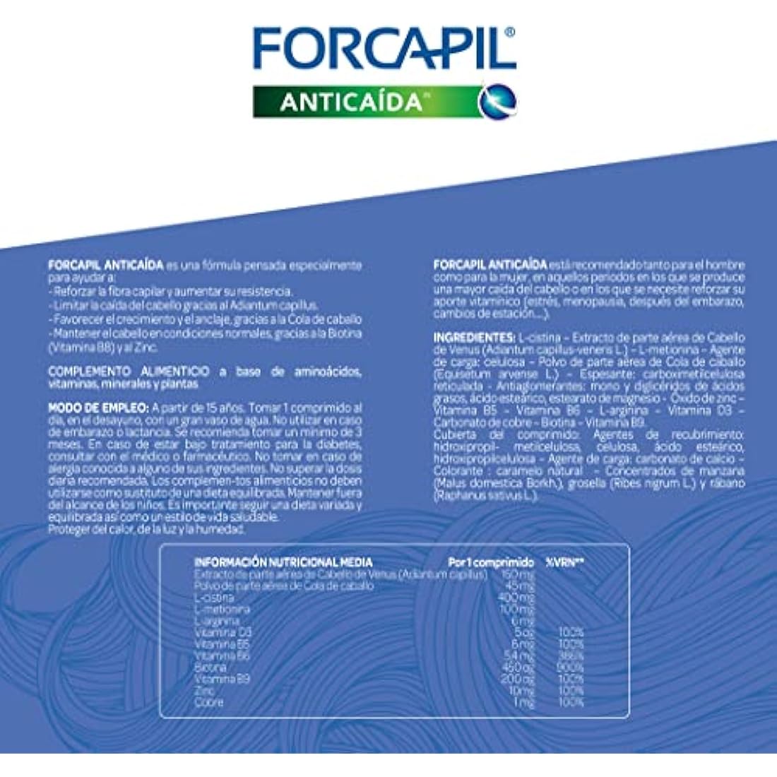 Arkopharma Forcapil Anticaída - 90 Cápsulas