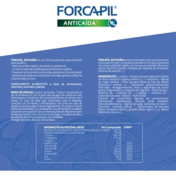 Arkopharma Forcapil Anticaída - 90 Cápsulas