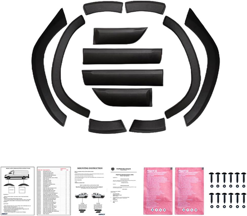 Oneway Complete body kit compatible with Dacia Duster II 2018-2024 - Matt black