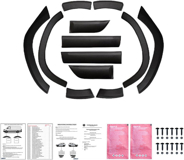 Oneway Complete body kit compatible with Dacia Duster II 2018-2024 - Matt black