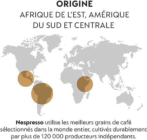 Nespresso Vertuo Barista Creations Assortment of 50 Capsules - 10x Vanilla Custard Pie, 10x Caramel Cookie, 10x Hazelino Muffin, 10x Bianco Leggero, 10x Bianco Forte