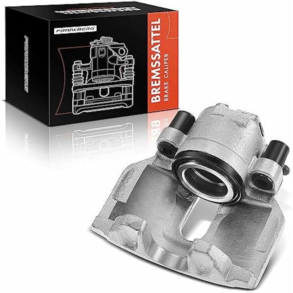 Frankberg Brake Caliper Disc Brake Front Axle Left Compatible with P.a.s.s.a.t 3B2 3B3 A4 8D2 8E2 8EC A4 Avant 8D5 8E5 8ED A6 4B2 4F2 Exeo 3R2 Replace# 8E0615123A