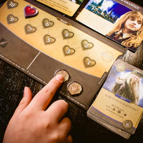 USAopoly, Harry Potter: Hogwarts Battle, Board Game, Ages 11+, 2-4 Players, 30-60 Minute Playing TIme