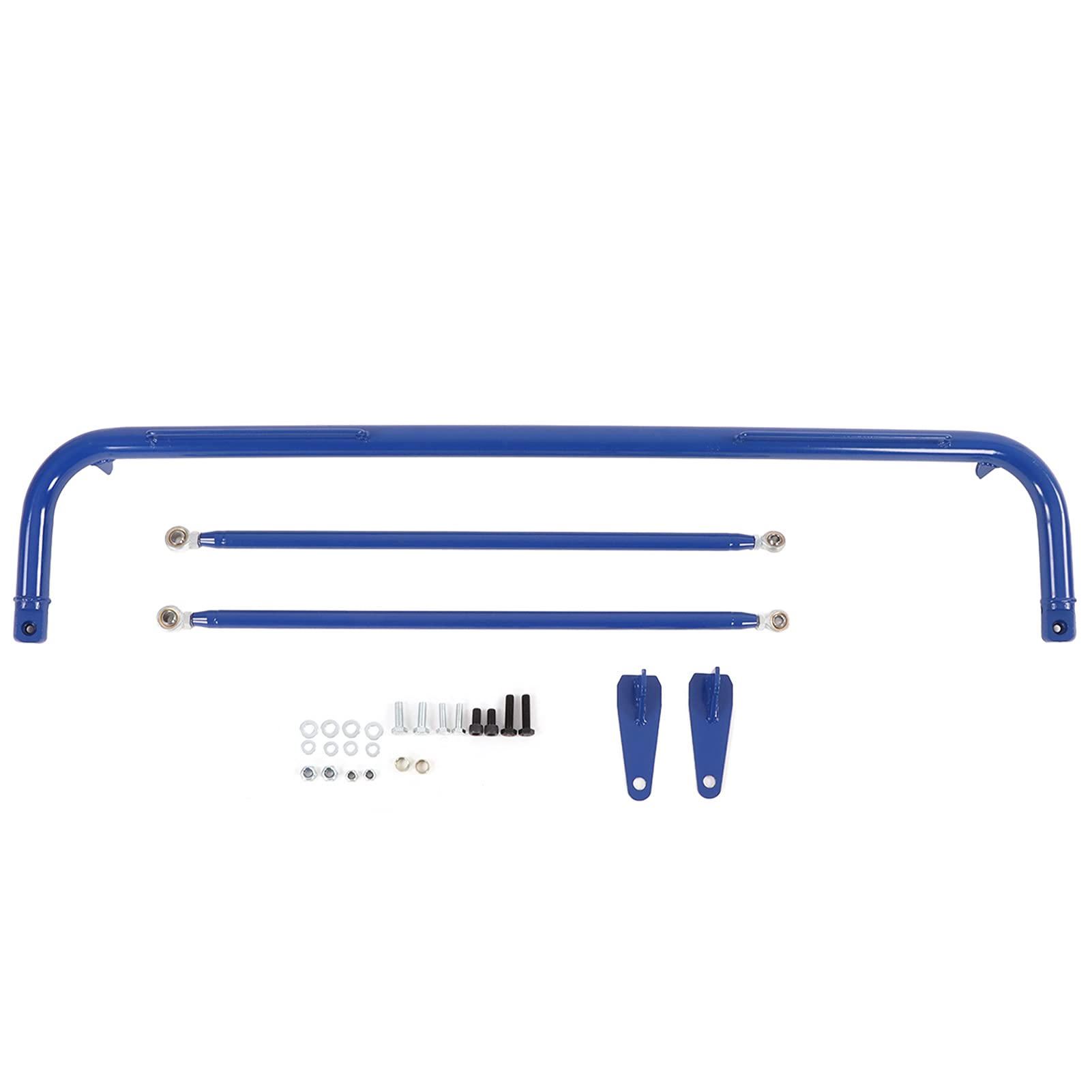Seat Belt Harness Bar Kit, 49in Racing Safety Seat Belt Chassis Roll Harness Bar Rod Kit Stainless Steel Universal (Blue)