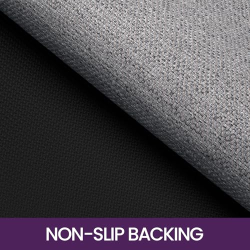 DEXI Door Matts Indoor 61 x 92 cm, Dirt Trapper Doormats Inside with Non Slip Rubber Backing, Low Profile Absorbent Entrance Mat for Muddy Shoes and