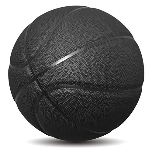 MINDCOLLISION Size 5/6/7 Solid Color Basketball, No Standard Non-Slip Wear-Resistant, Suitable for Indoor And Outdoor Children's Women's Youth Adult