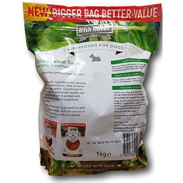 Sales Tradings Limited Irish Rover Superfoods for Dogs, Chicken, 1 kg, brown