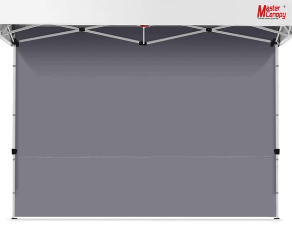 MASTERCANOPY Instant Gazebo Sidewall Panels Sunwall for 3x3M Pop Up Gazebo,1 Piece,Black