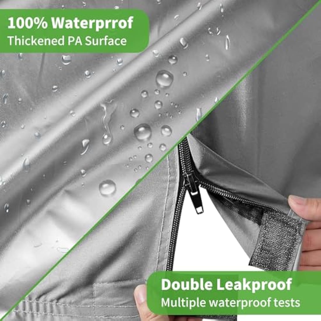 10L0L Golf Buggy Cover, 600D Waterproof Rainproof Golf Cart Cover, Extended Roof 80" Durable Heavy Duty 4 Passengers/2 Passengers Golf Buggy Cover for Yamaha, Club Car, EZGO, Honda Golf Buggies