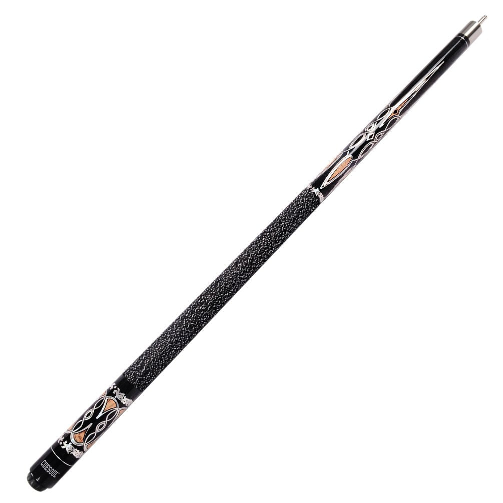 CUESOUL 58 Inch Hardwood Canadian Pool Cue 19-21oz Billiard Cue Stick with Irish Wrap (CSPC011)
