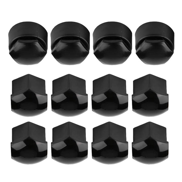 Universal Wheel Nut Cover Protective Bolt s Wheel Nut Rim Cover Anti Dust Stopper Cover 20pcs 17mm Nut Car Wheel Auto Hub Screw Anti theft Cover (Black)