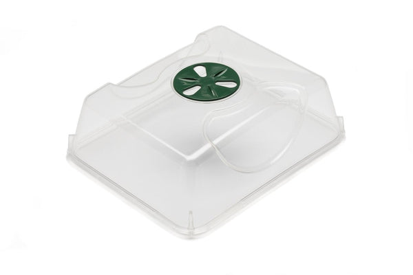 EarlyGrow Heated Electric Shatter Resistant 3-Bay Windowsill Propagator