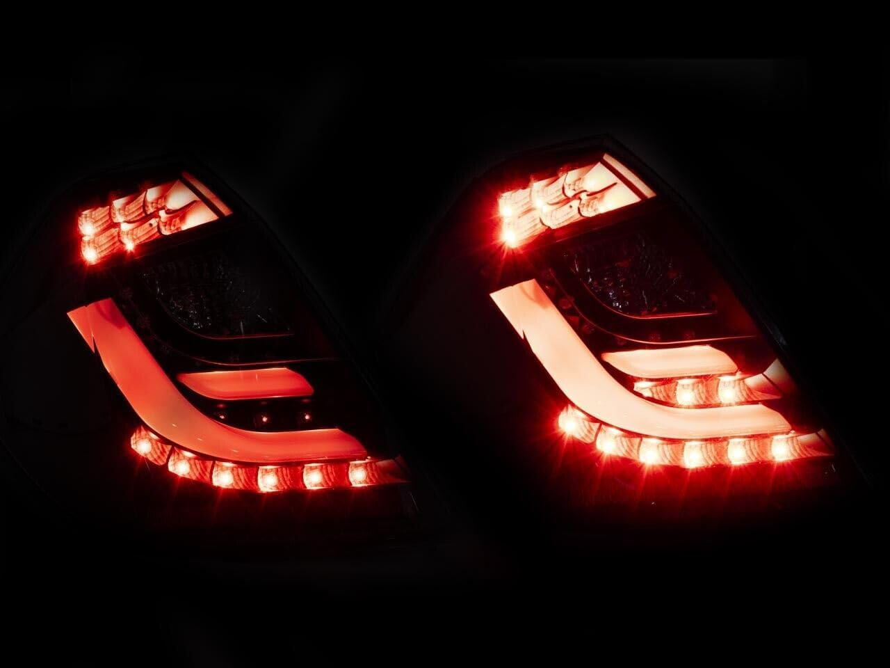 GAZOZ PERFORMANCE LED Tail Light Lamp Clear/Black For 2009 2010~2011~2012~2013 Fit Jazz