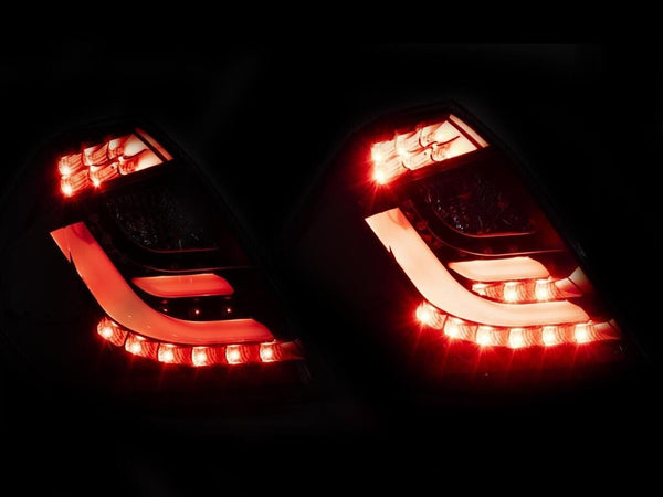 GAZOZ PERFORMANCE LED Tail Light Lamp Clear/Black For 2009 2010~2011~2012~2013 Fit Jazz