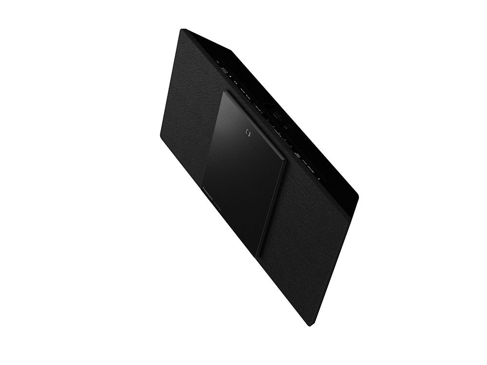 Panasonic SC-HC200EB-K Modern HiFi System with FM Radio, 20W Speaker and CD Player, Bluetooth, USB playback, Black