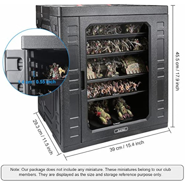 Jucoci Miniatures Storage Case Miniatures Transport Case (Large Size)