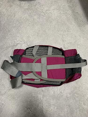 Waterfly Hiking Waist Pack Bum Bag Waist Bag with Bottle Holder Running Bag for Camping Climbing Travel Cycling and Dog Walking
