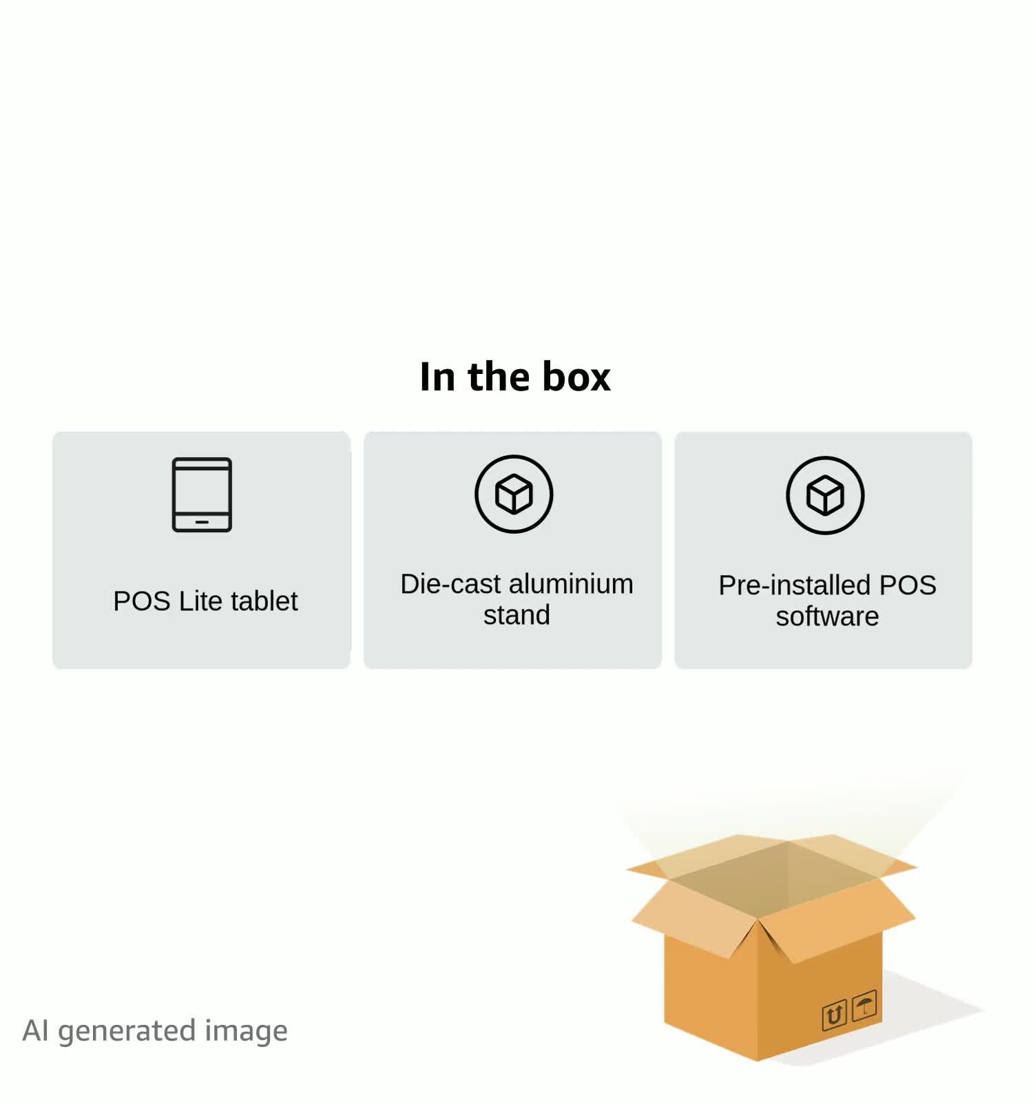 SumUp Point of Sale Lite Payment Terminal/Register – 13” Full HD Touchscreen, Speedy Set Up, Fast & Flexible Checkout, No Contracts and now with End-of-Day Z Reports